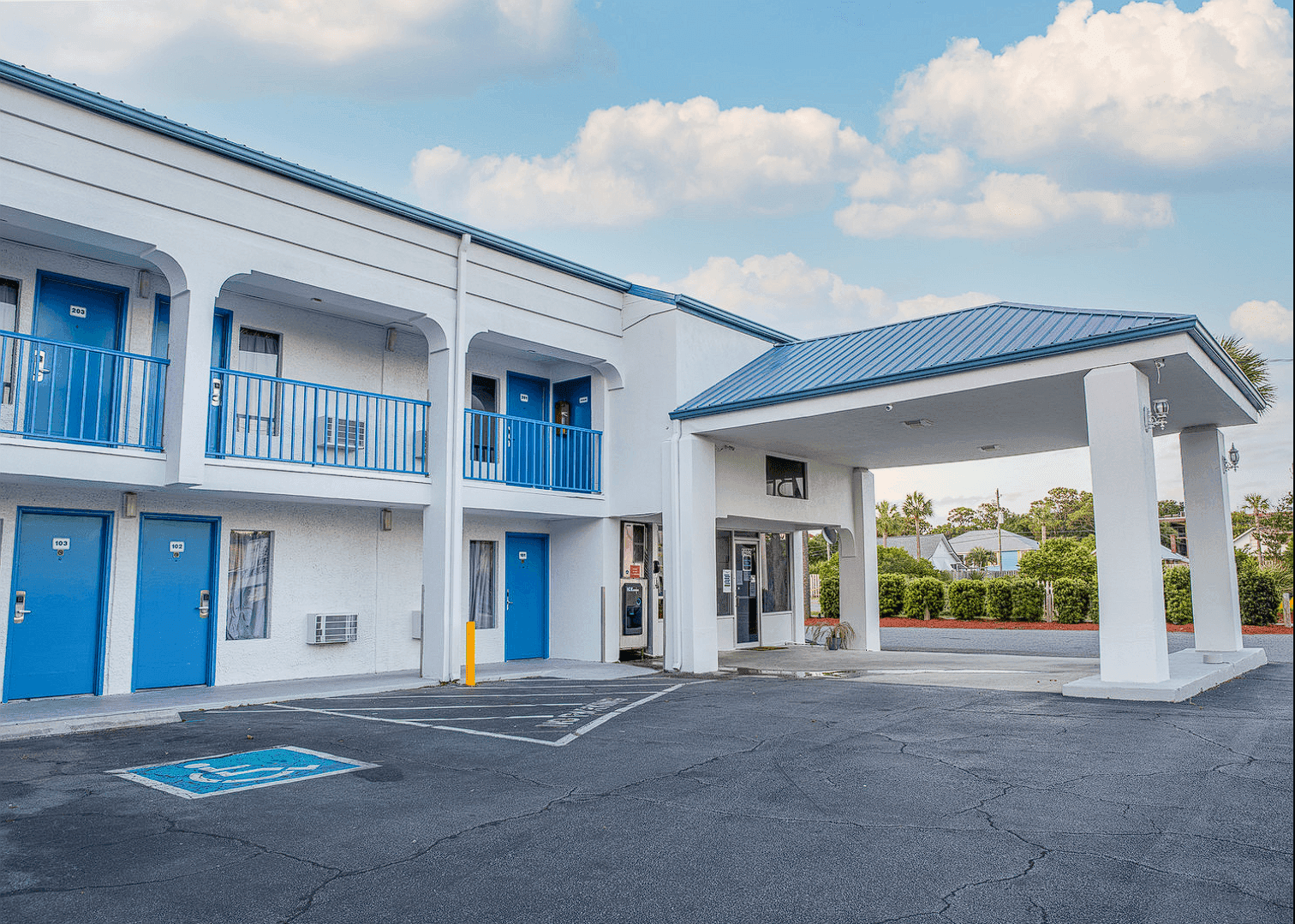 Inn exterior and grounds